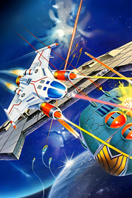 Astro Warrior - Poster (Japan) - 1000x1500