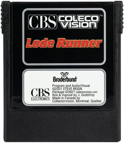 Lode Runner - Cart - Front (Europe) - 960x1100