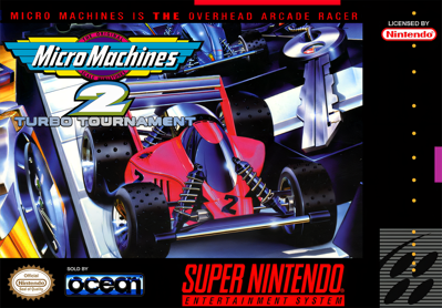 Micro Machines 2: Turbo Tournament - Fanart - Box - Front (North America) - 1056x736