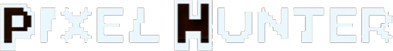 Pixel Hunter - Clear Logo (World) - 732x95