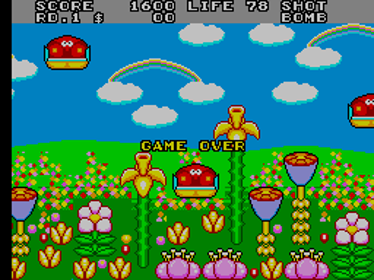 Fantasy Zone II: The Tears of Opa-Opa - Screenshot - Game Over (World) - 256x192