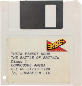 Their Finest Hour: The Battle of Britain - Disc (Spain) - 451x471