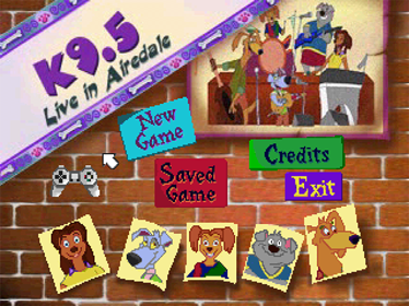 K9.5 1: Live in Airedale - Screenshot - Game Select (North America) - 640x480