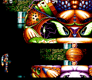 Jim Power in Mutant Planet - Screenshot - Gameplay (Japan) - 256x224
