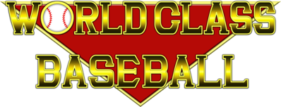 World Class Baseball - Clear Logo (World) - 4274x1632