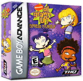 All Grown Up! Express Yourself - Box - 3D (North America) - 1016x998