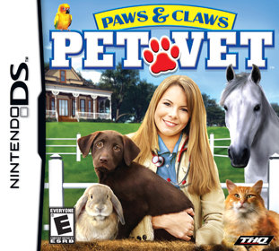 Paws & Claws: Pet Vet - Box - Front (North America) - 640x577