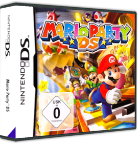 Mario Party DS - Box - 3D (Germany) - 575x598
