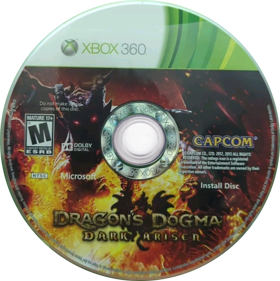 Dragon's Dogma: Dark Arisen - Disc (North America) - 855x858