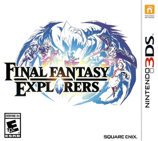 Final Fantasy: Explorers - Box - Front (North America) - 1400x1247