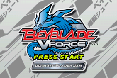 Beyblade VForce: Ultimate Blader Jam - Screenshot - Game Title (North America) - 240x160