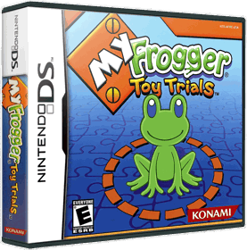 My Frogger Toy Trials - Box - 3D (North America) - 869x879