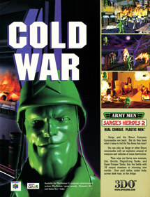 Army Men: Sarge's Heroes 2 - Advertisement Flyer - Front (United States) - 1686x2200