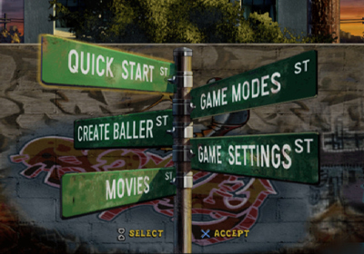Street Hoops - Screenshot - Game Select (World) - 640x448