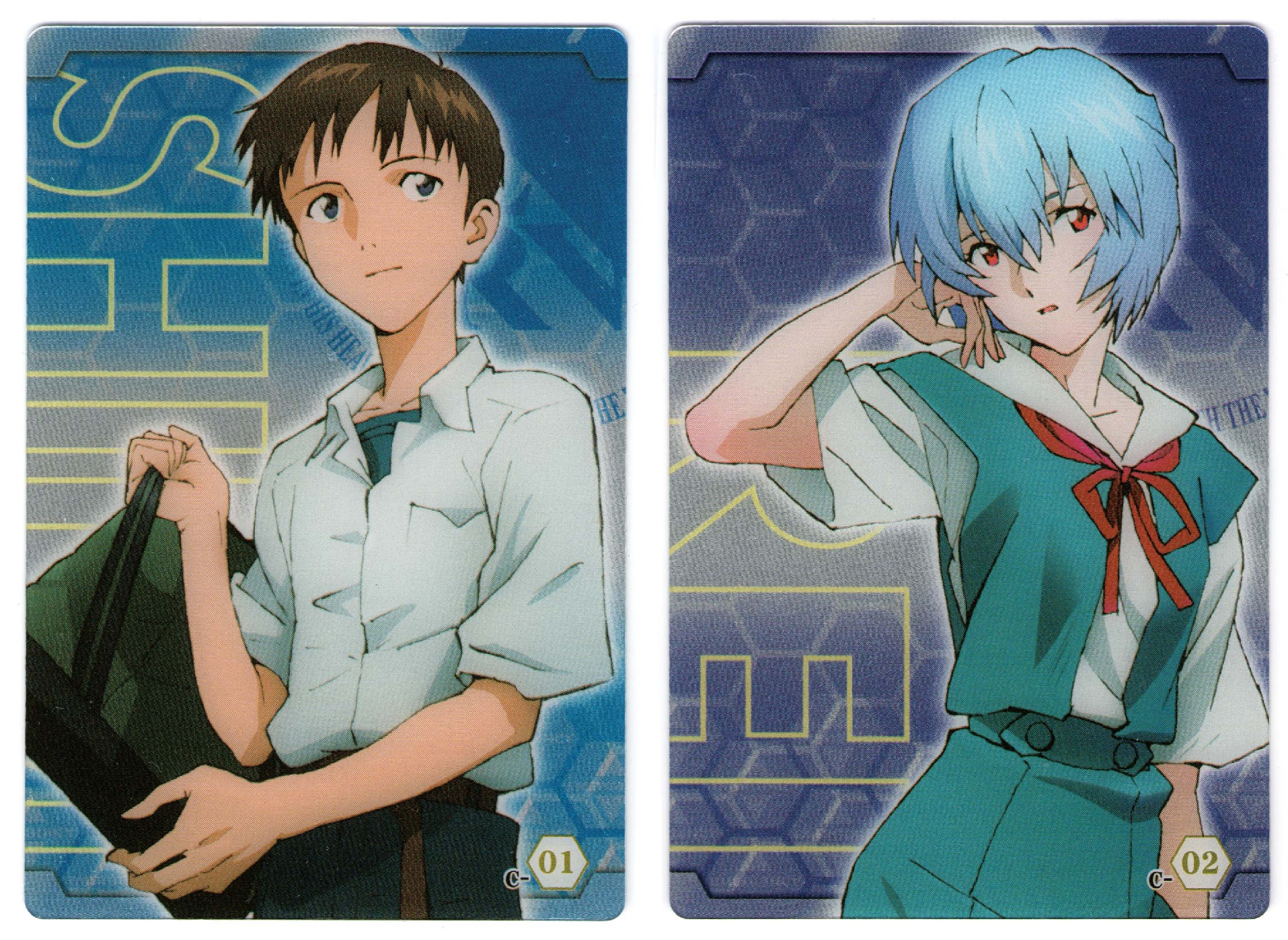 Illustration of Neon Genesis Evangelion: Digital Card Library