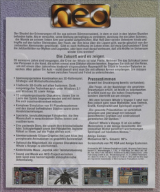 Whale's Voyage II: Die Übermacht - Box - Back (Germany) - 766x921