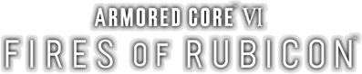 Armored Core VI: Fires of Rubicon - Clear Logo (World) - 698x144
