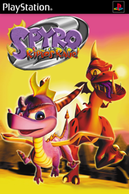 Spyro 2: Ripto's Rage! - Fanart - Box - Front (World) - 600x900