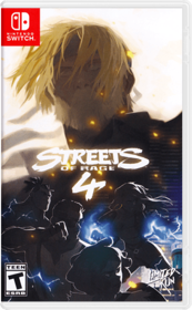 Streets of Rage 4 - Box - Front - Reconstructed (North America) - 410x663