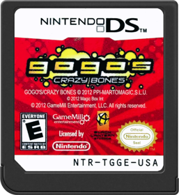 Gogo's Crazy Bones - Cart - Front (North America) - 517x564