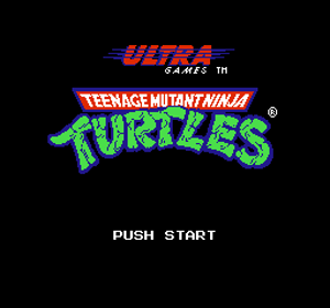 Teenage Mutant Ninja Turtles - Screenshot - Game Title (World) - 256x239