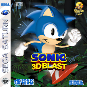 Sonic 3D Blast - Box - Front - Reconstructed (United States) - 709x709
