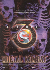 Ultimate Mortal Kombat 3 - Advertisement Flyer - Front (North America) - 1280x1774