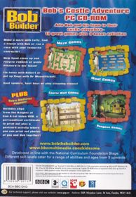 Bob the Builder: Bob's Castle Adventure - Box - Back (United Kingdom) - 555x800