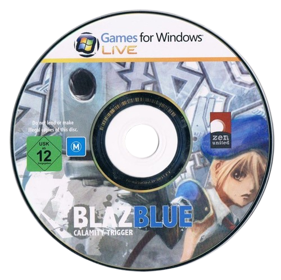 BlazBlue: Calamity Trigger - Disc (United Kingdom) - 500x499