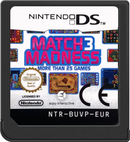Match 3 Madness - Cart - Front (Europe) - 517x564