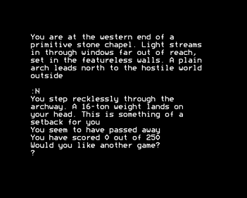Kingdom of Hamil - Screenshot - Game Over (United Kingdom) - 640x512