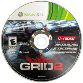 GRID 2 - Disc (North America) - 1103x1103