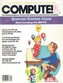 Circus (COMPUTE! Publications) - Box - Front (North America) - 1232x1602