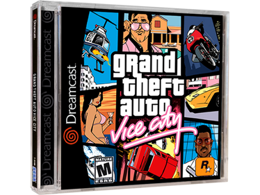 Grand Theft Auto Vice City - Box - 3D (World) - 733x550
