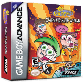 The Fairly OddParents! Clash with the Anti-World - Box - 3D (North America) - 1016x998