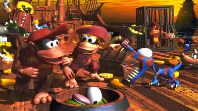 Donkey Kong Country 2: Diddy's Kong Quest - Fanart - Background (World) - 1920x1080