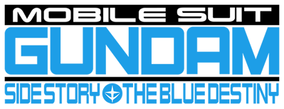 Mobile Suit Gundam Side Story: The Blue Destiny - Clear Logo (Japan) - 600x230