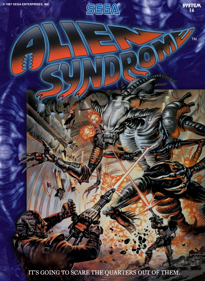 Alien Syndrome - Fanart - Box - Front (World) - 1751x2400