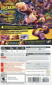 Donkey Kong Bananza - Box - Back (North America) - 1157x1883