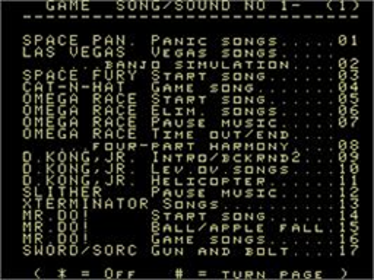 Adam's Musicbox Demo - Screenshot - Gameplay (World) - 256x192