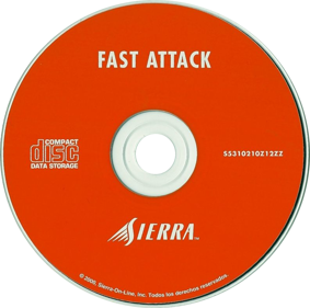Fast Attack: High Tech Submarine Warfare - Disc (Spain) - 793x787