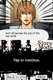 Death Note: Kira Game - Screenshot - Gameplay (World) - 256x384