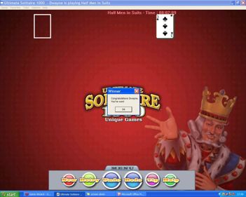 Ultimate Solitaire 1000 - Screenshot - Gameplay (United Kingdom) - 1000x800