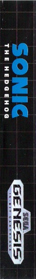 Sonic the Hedgehog - Box - Spine (Canada) - 85x658