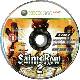 Saints Row 2 - Disc (Europe) - 2862x2868