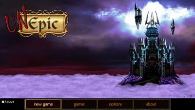 Unepic - Screenshot - Game Title (World) - 1280x720