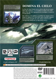 Ace Combat 5: The Unsung War - Box - Back (Spain) - 1498x2140