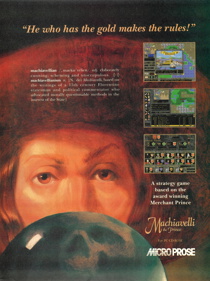 Machiavelli the Prince - Advertisement Flyer - Front (United Kingdom) - 1643x2197