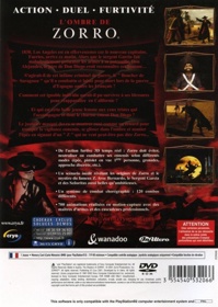 The Shadow of Zorro - Box - Back (France) - 483x680