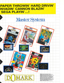 KLAX (Tengen) - Advertisement Flyer - Back (United Kingdom) - 1710x2200